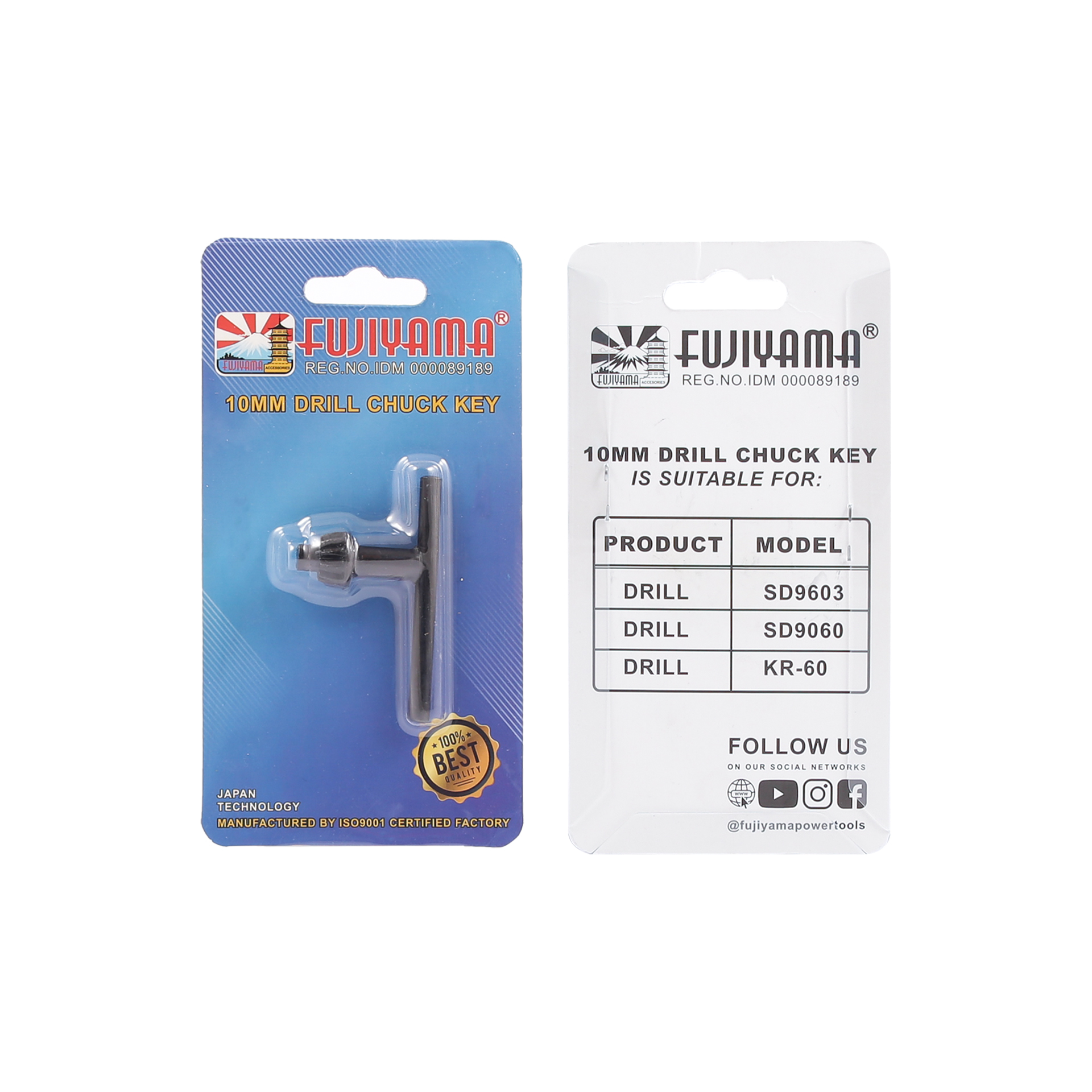 CHUCK KEY 10mm 1